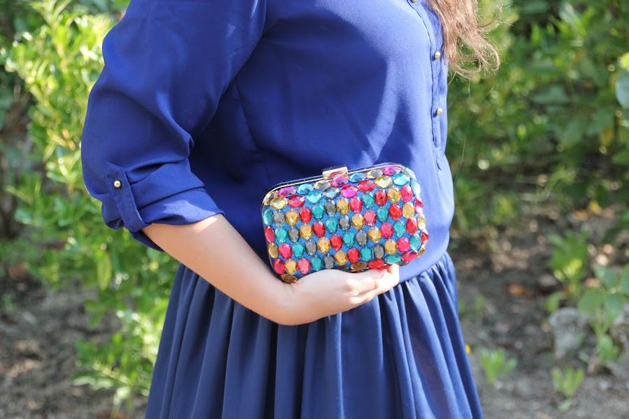 DIY Cómo hacer bolso joya / DIY Jewelry clutch