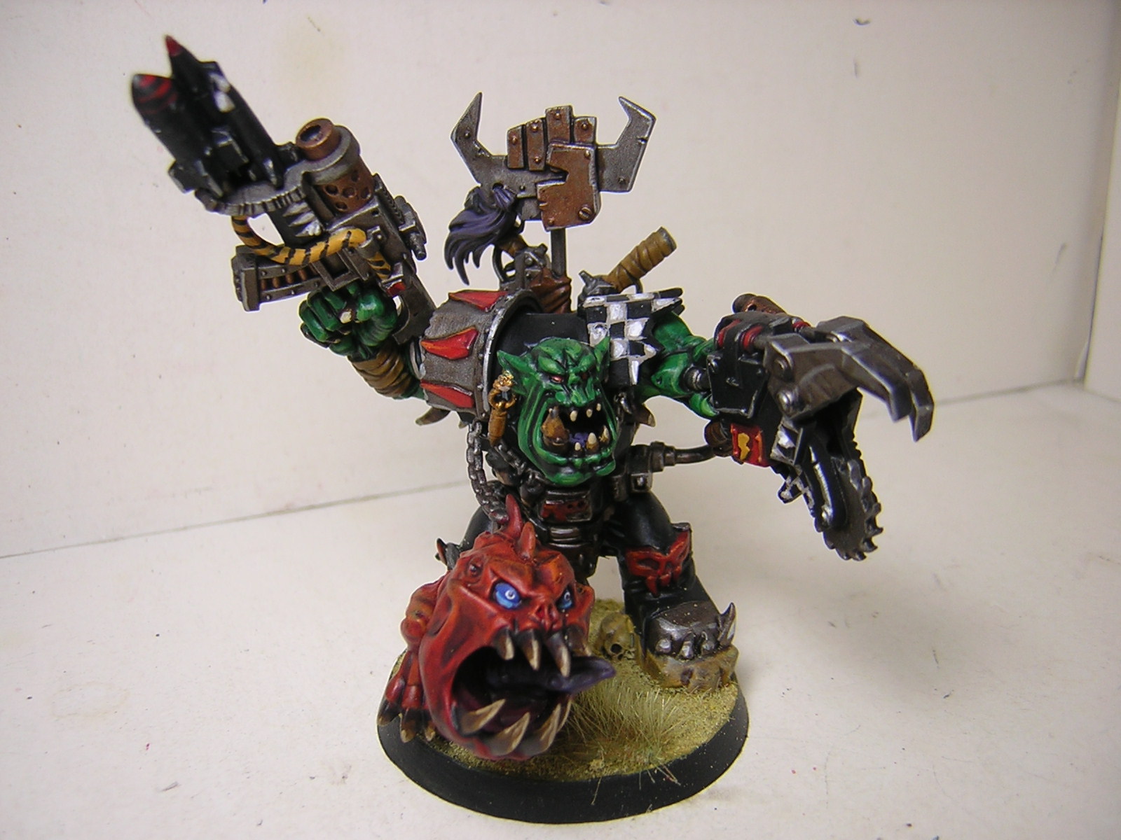 Warhammer 40k Orks And More Showcase Grukk Face Rippa,Acrylic Easy Anime Painting Ideas