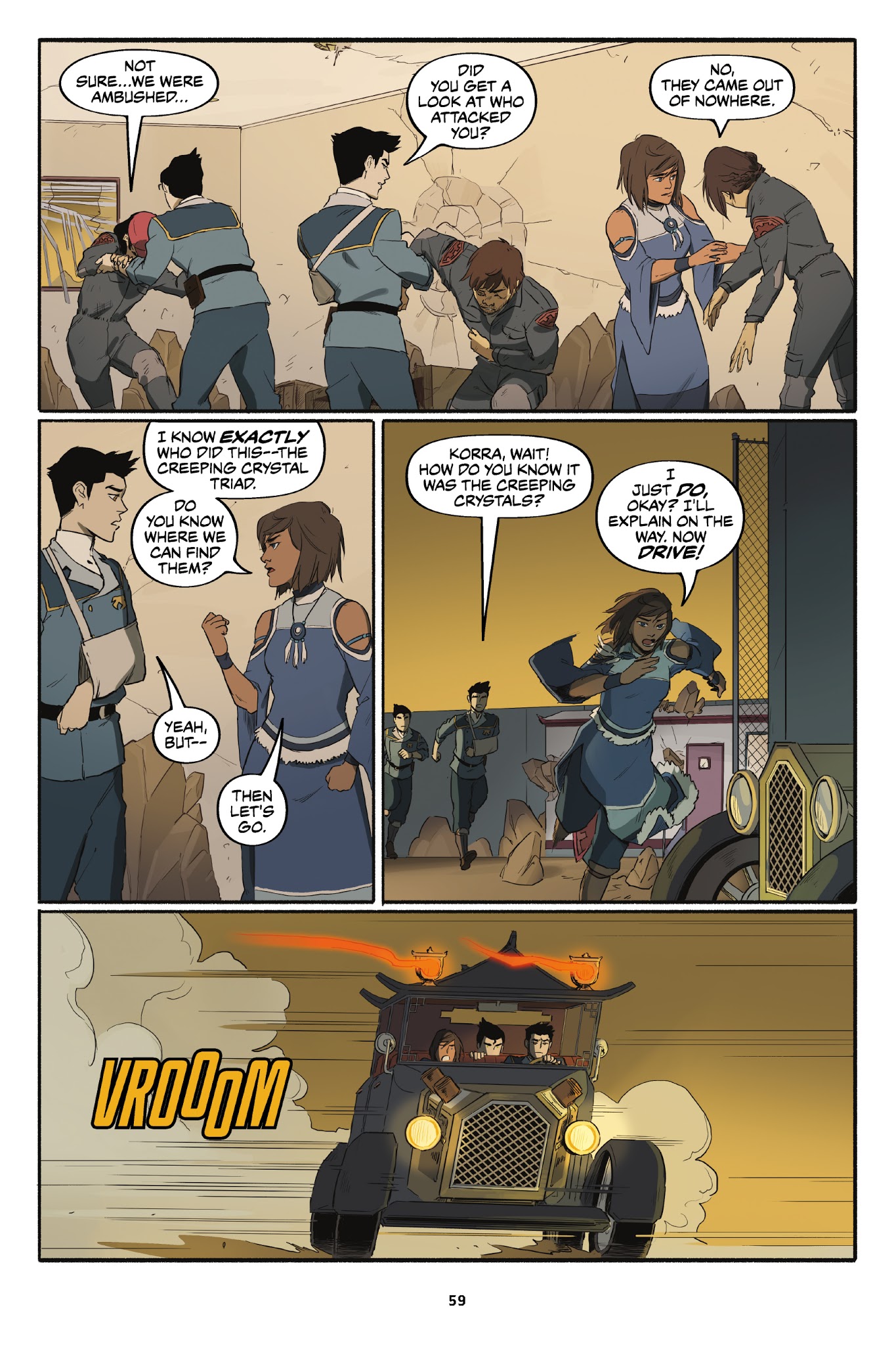 Read online Nickelodeon The Legend of Korra – Turf Wars comic -  Issue #2 - 60