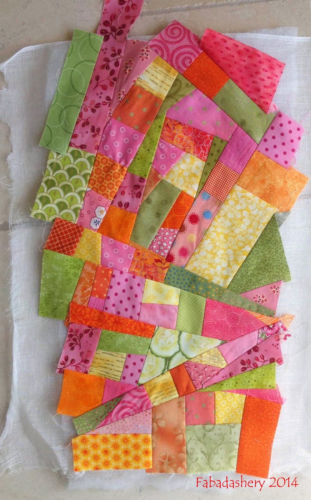 'made fabric' for quilt backing