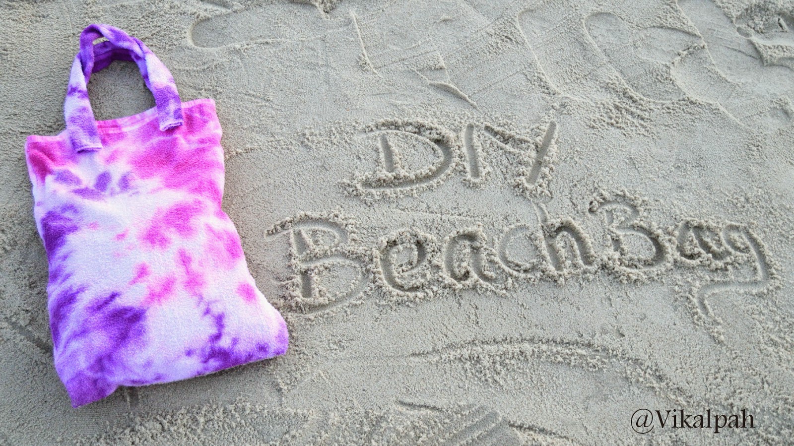 Vikalpah: DIY Beach Bag using Rit dye