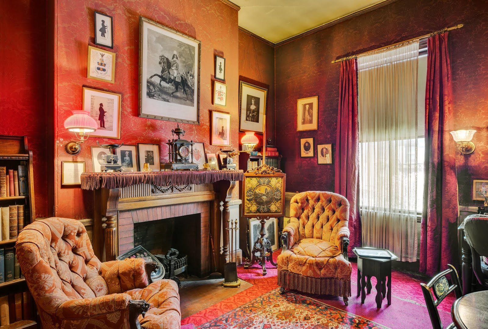 The Gibson Study Rooms With A View Seeing Victorian Era Boston