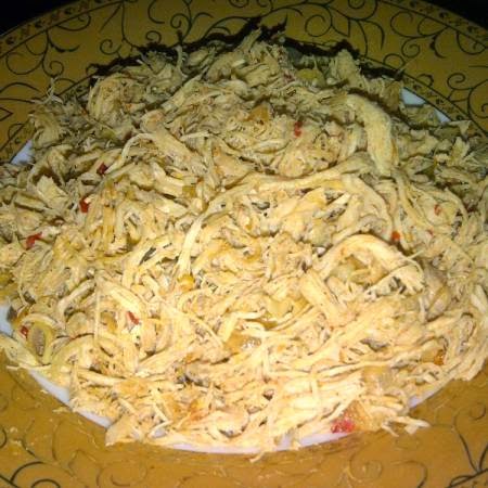 Spicy Balinese Shredded Chicken Menu