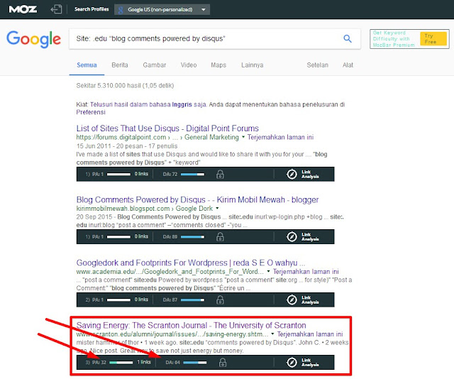 Cara mendapatkan backlink disqus Cara mendapatkan backlink disqus