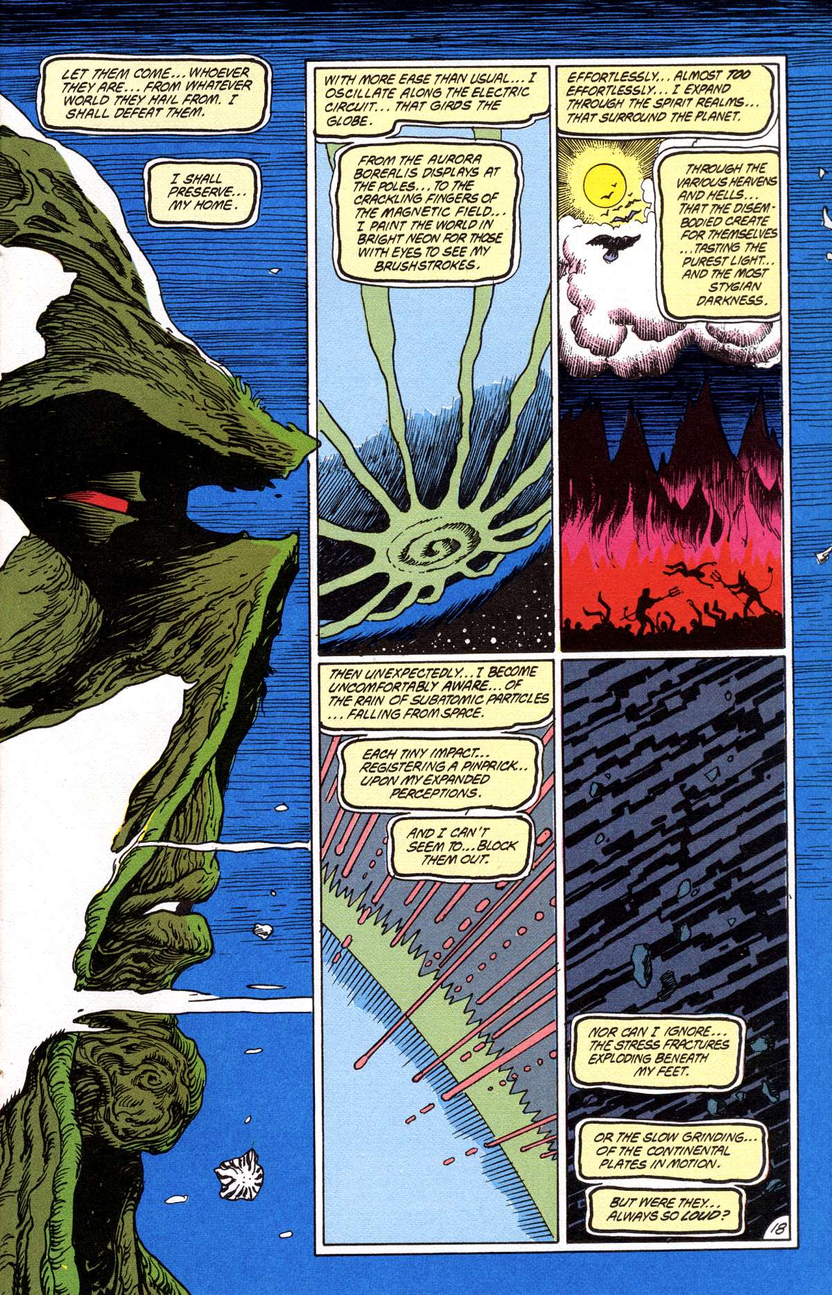 Read online Swamp Thing (1982) comic -  Issue #80 - 18