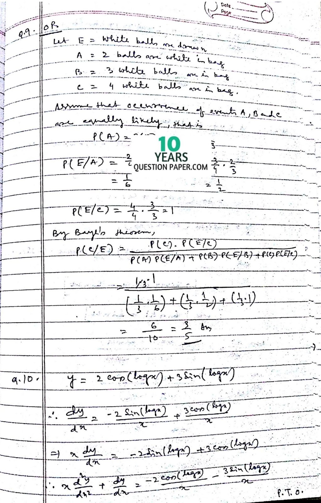 cbse class 12th 2016 board Mathematics answer cbse class 12th 2016 Mathematics paper solution