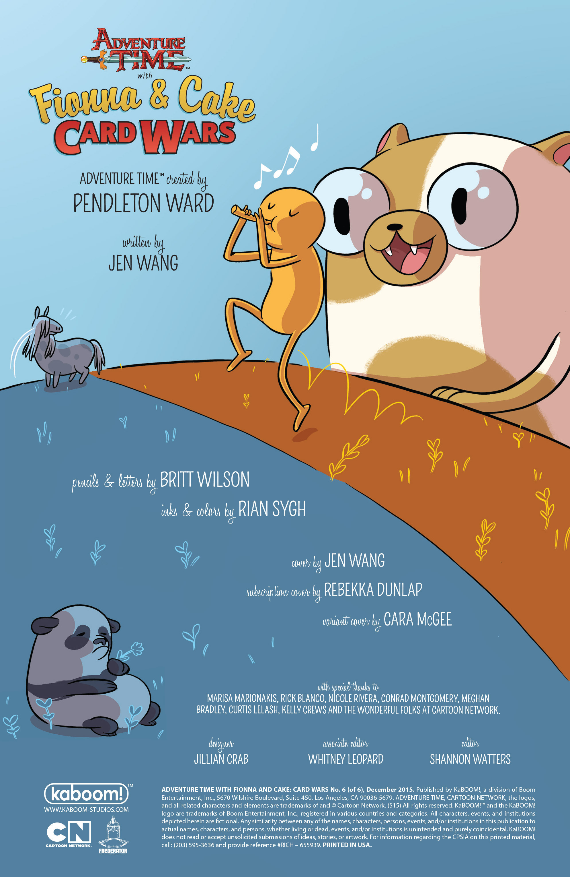 Read online Adventure Time Fionna and Cake Card Wars comic -  Issue #6 - 2