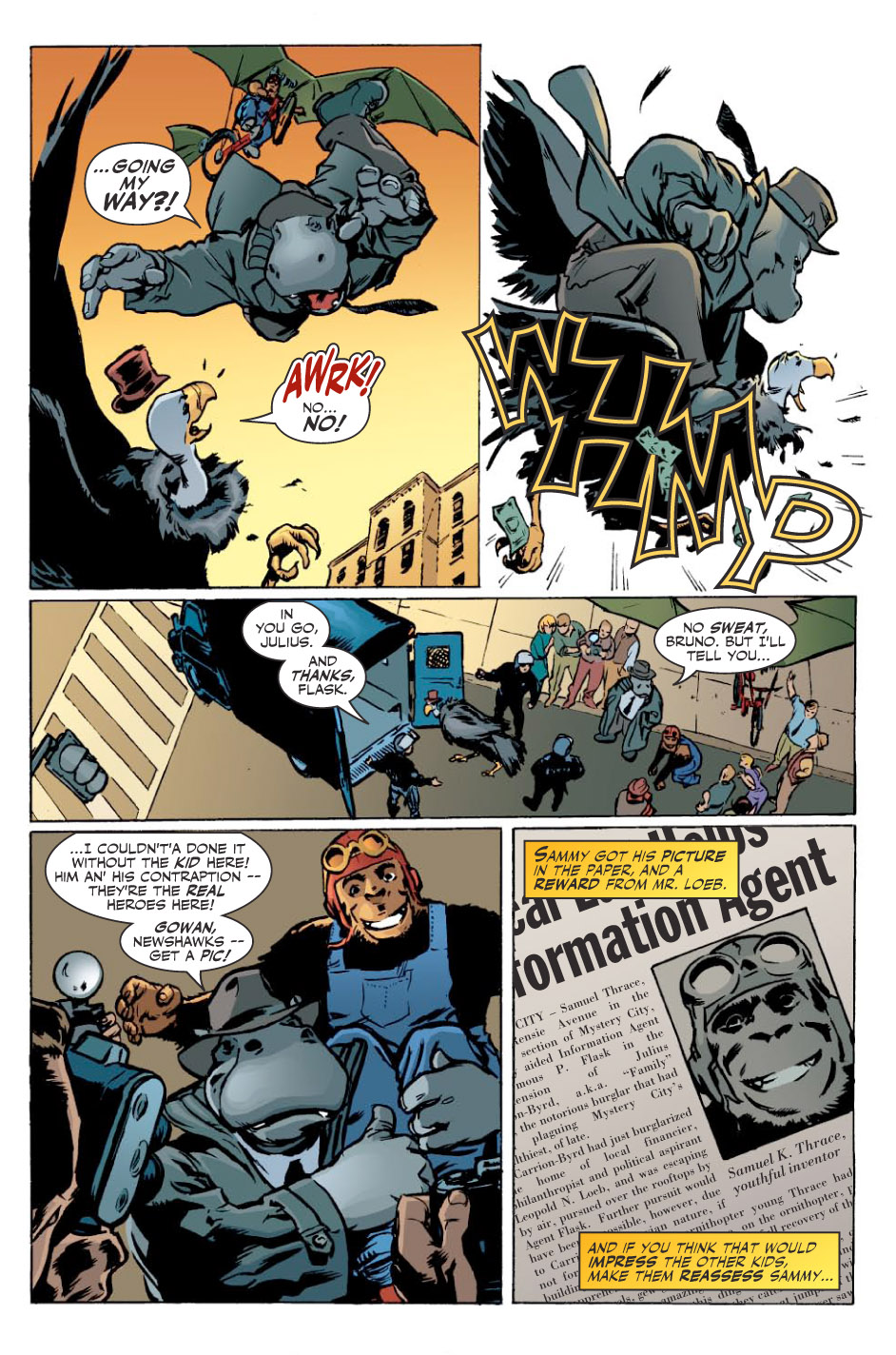 Read online Elephantmen: The Pilot comic -  Issue # Full - 12