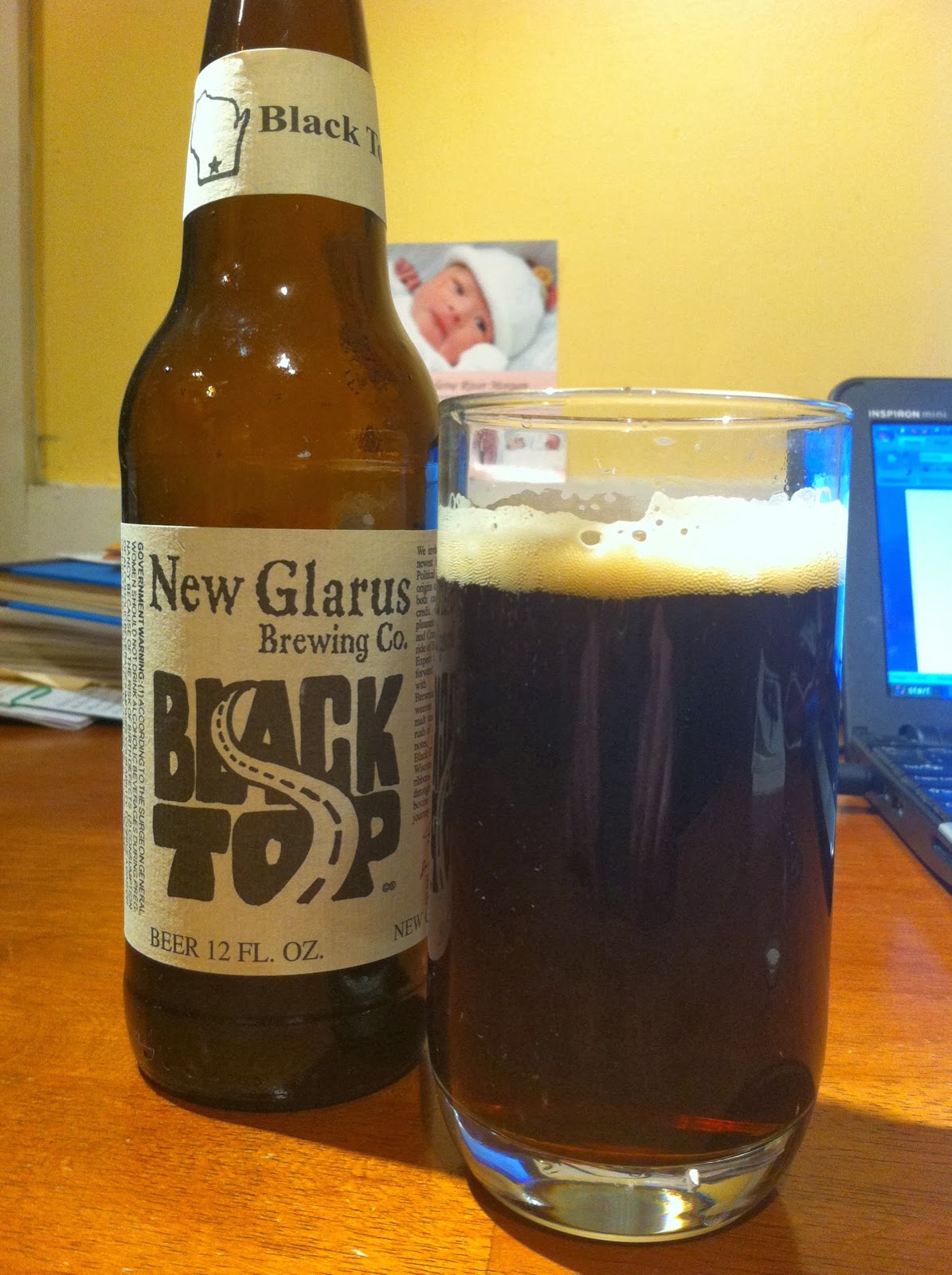 what we’re drinking 581. New Glarus Black Top Black IPA