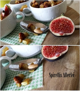 Michlreis Dessert Dessert mit kandierten Beilagen