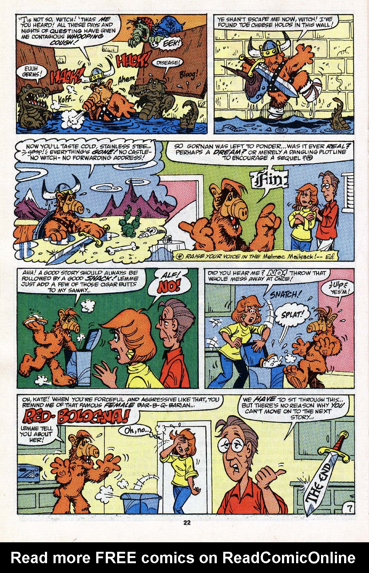 Read online ALF comic -  Issue #20 - 17