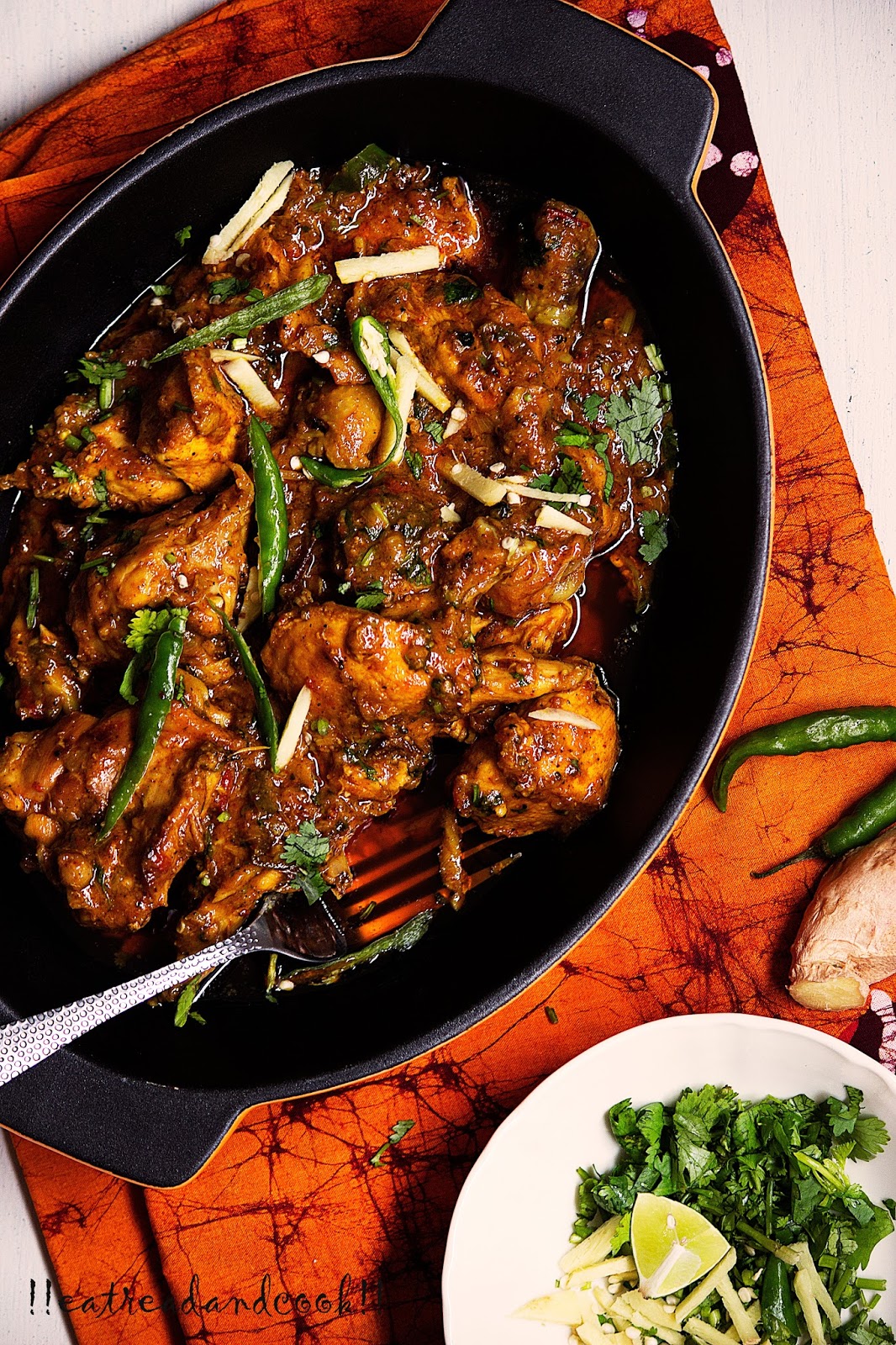 Ginger Chicken Curry / Murgh Adraki