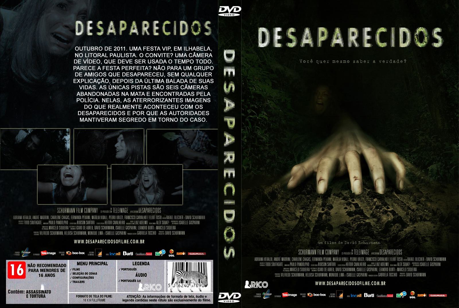 Capas Filmes Terror Desaparecidos
