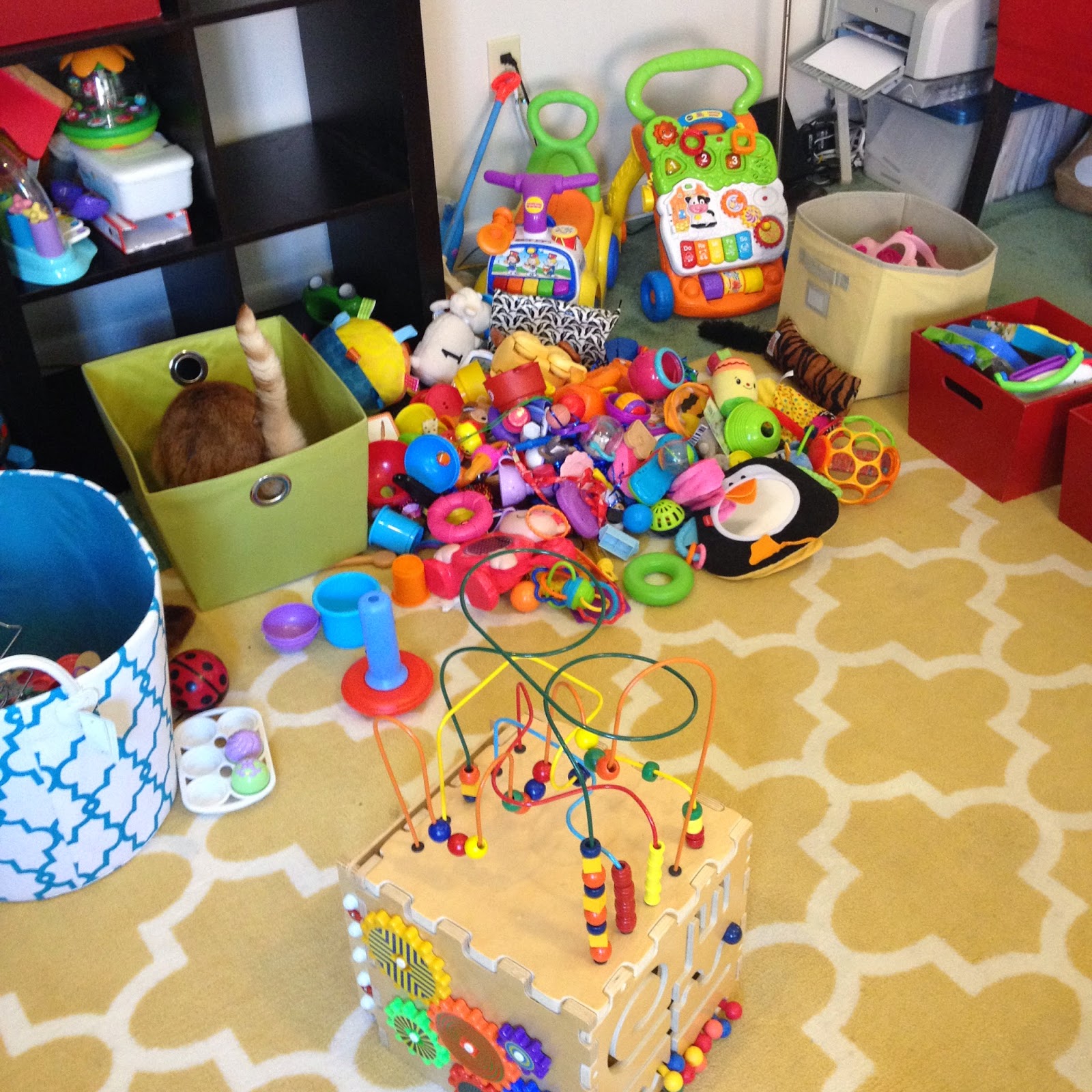 PolkaDotty Place Keeping the Toys from Taking Over