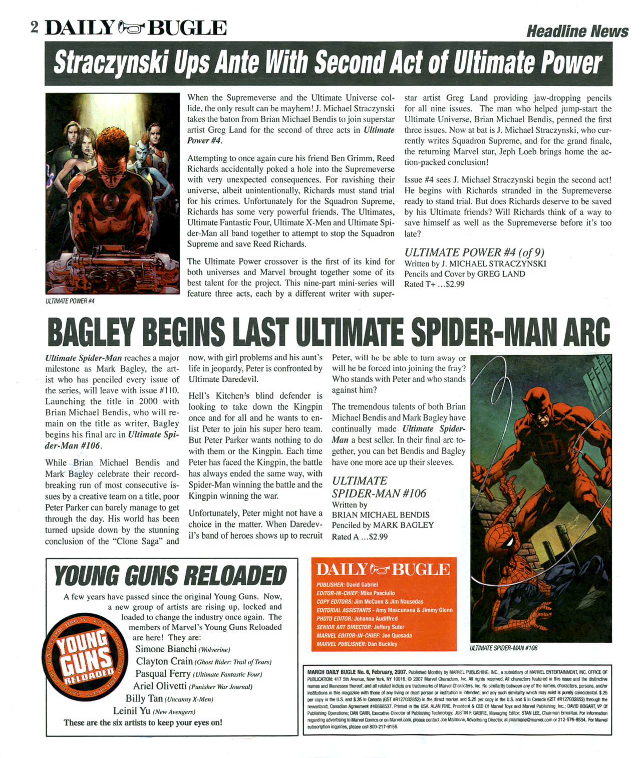 Read online Daily Bugle (2006) comic -  Issue #6 - 3