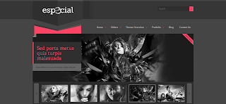 eSpecial Blogger Template Is a Wp To Blogger Converted Template