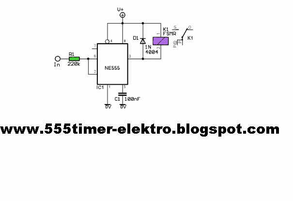 Dc Motor Speed Control Circuit Diagram Using 555 Timer
