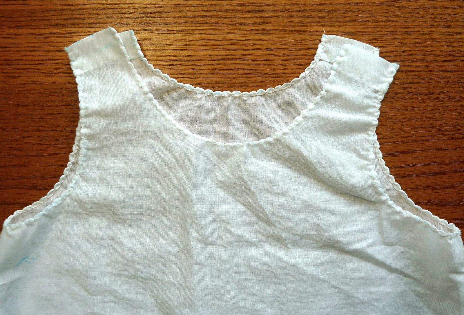 California Stitching Hand Sewn Baby Slip