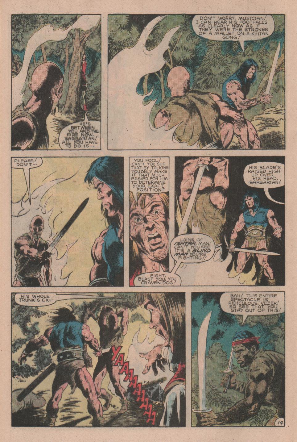 Read online Conan the Barbarian (1970) comic -  Issue #160 - 15