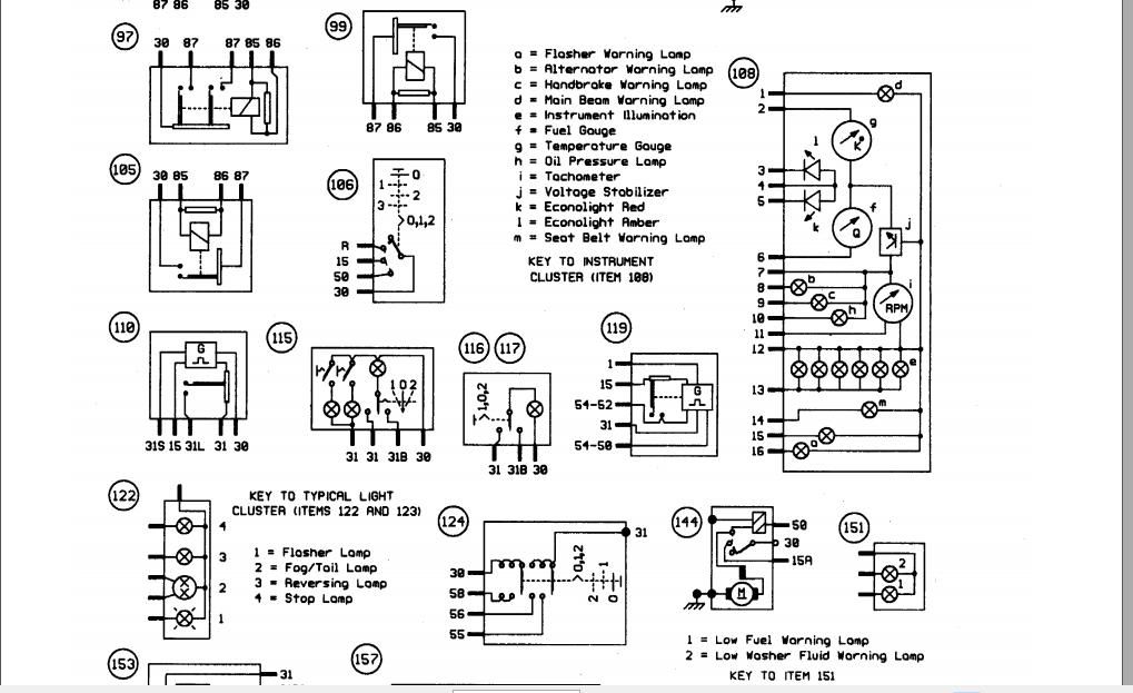 Ford Sierra Wiring Diagram - Automotive Library