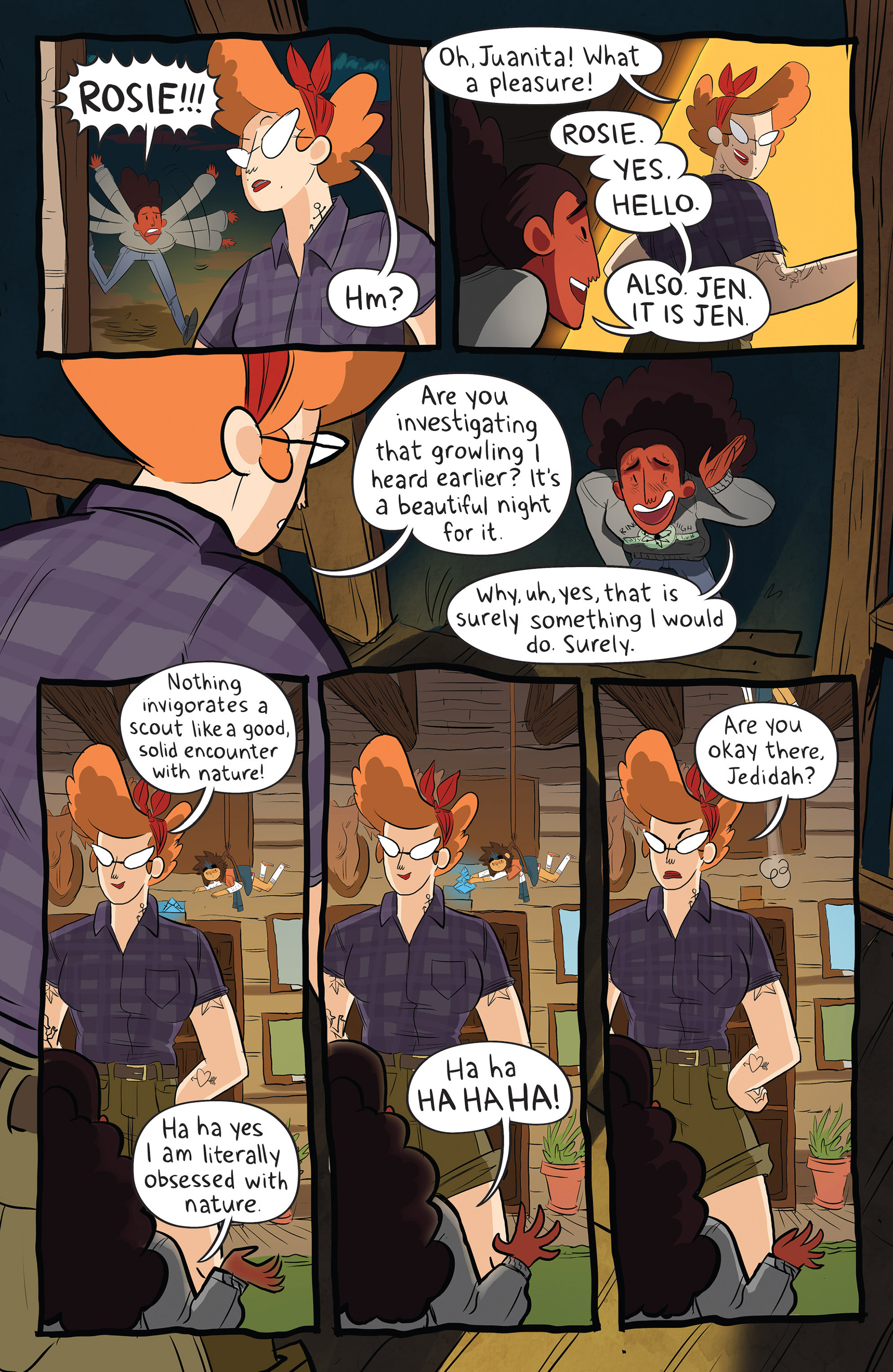 Read online Lumberjanes comic -  Issue #7 - 8