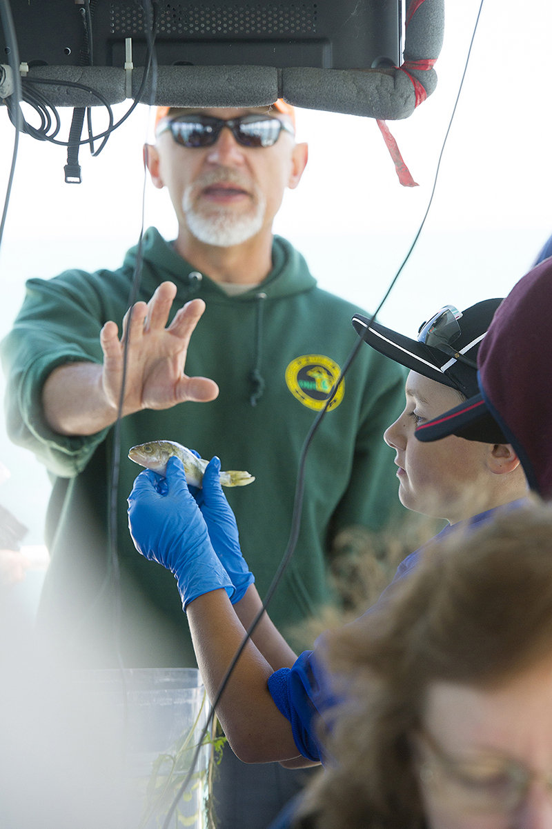 Showcasing the Michigan DNR DNR, Sea Grant team up to highlight Lake