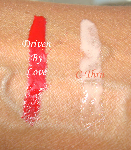 Mac C-Thru & Driven by Love LipGloss