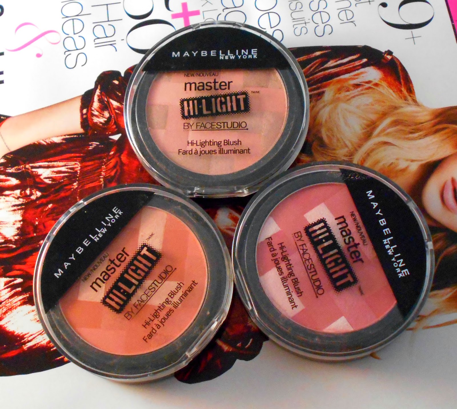 Makeup, Fashion & Royalty Review Maybelline Master HiLight Blushes!