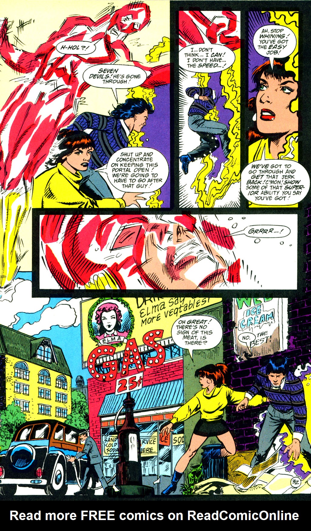 Read online Hawkworld (1990) comic -  Issue # _Annual 1 - 33