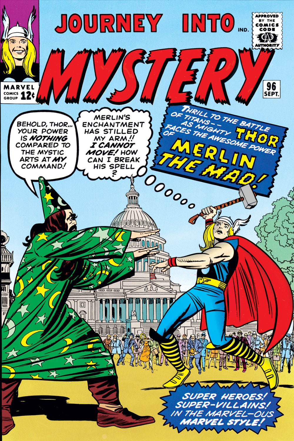 Read online Journey Into Mystery (1952) comic -  Issue #96 - 1