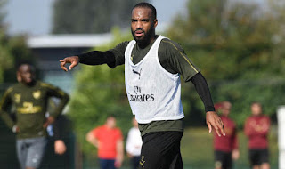 Arsenal Fans Awed Over Training Display of Lacazette
