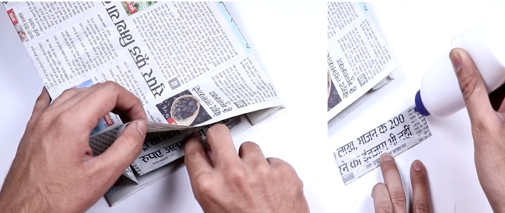 Cara Membuat Tas Dari Koran Bekas Untuk Berbelanja Di Minimarket Dr Sampah