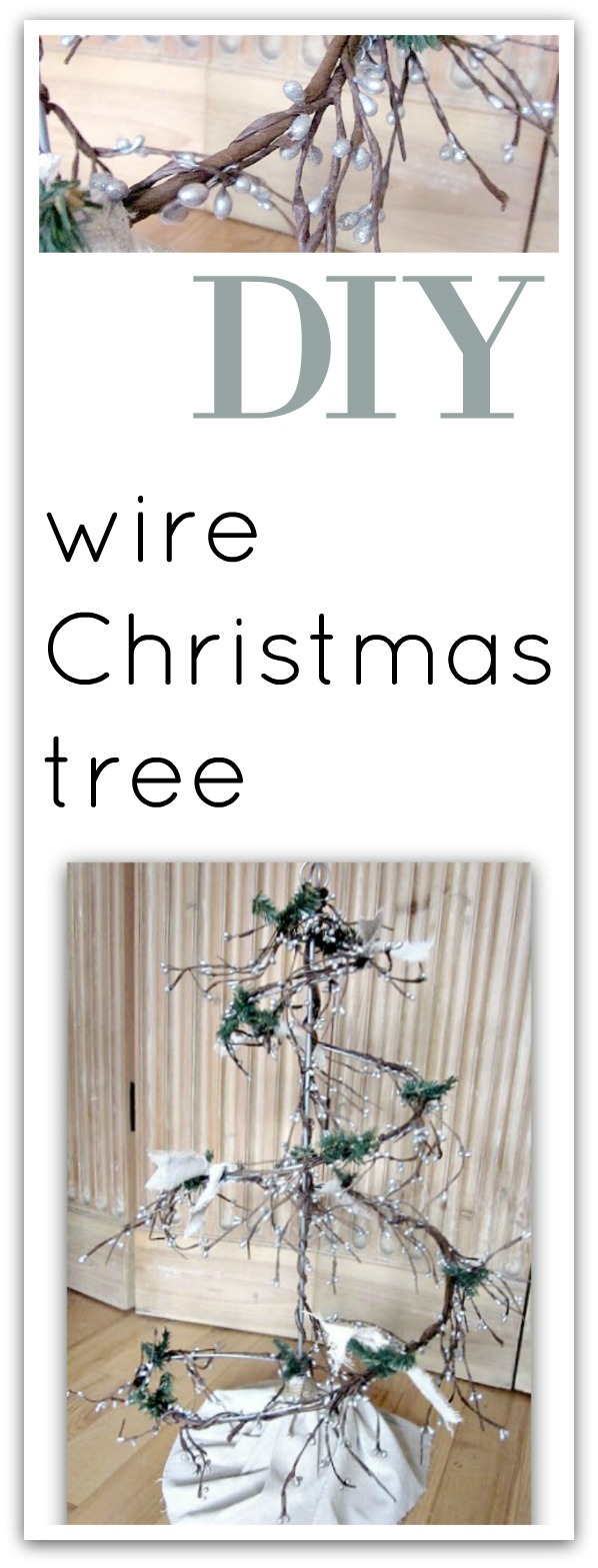 How to Make a Wire Christmas Tree