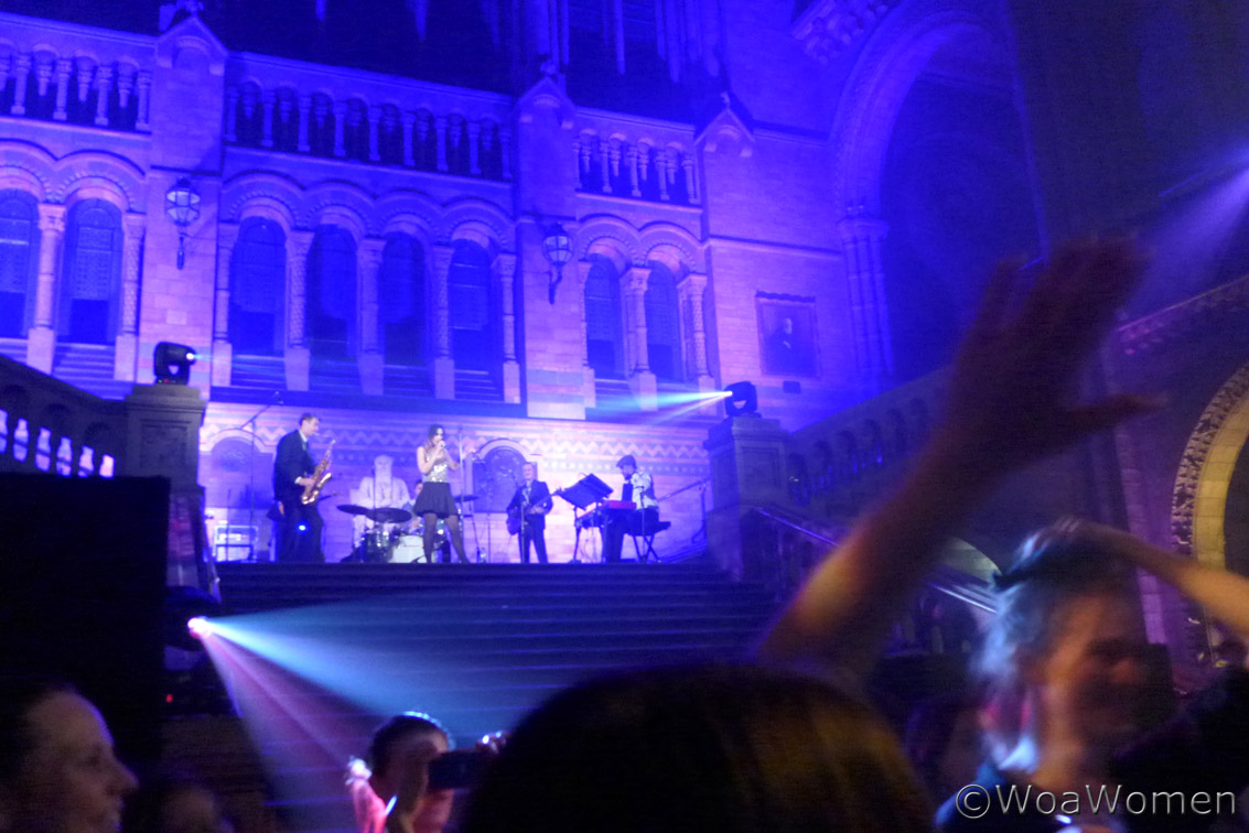wonder wander women Christmas Party at the Natural History Museum!