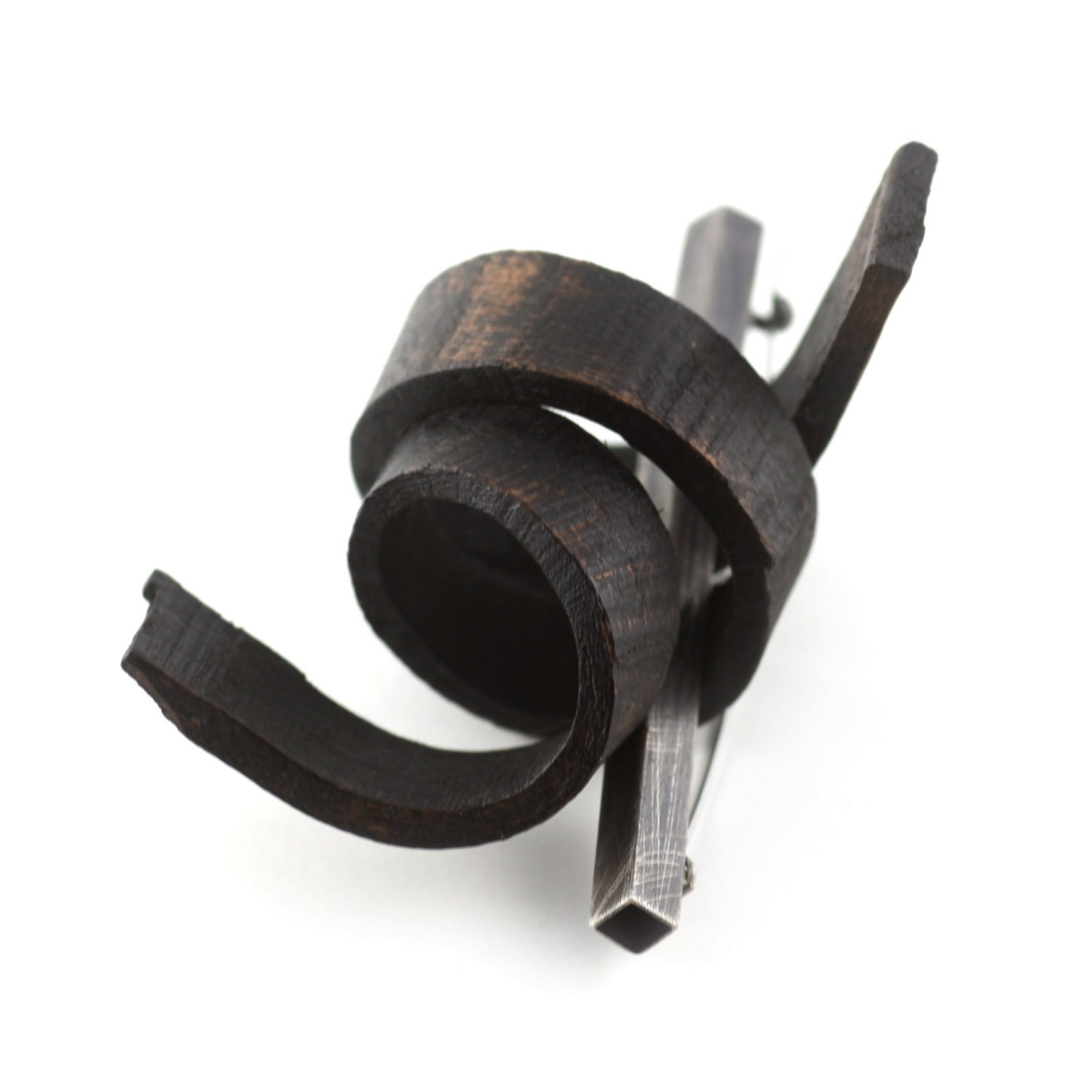 Wood + Meaning + Design = New Brooch Design by Gustav Reyes