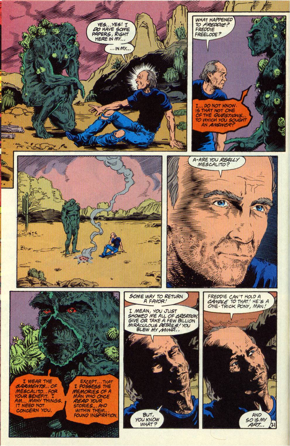 Read online Swamp Thing (1982) comic -  Issue #126 - 18