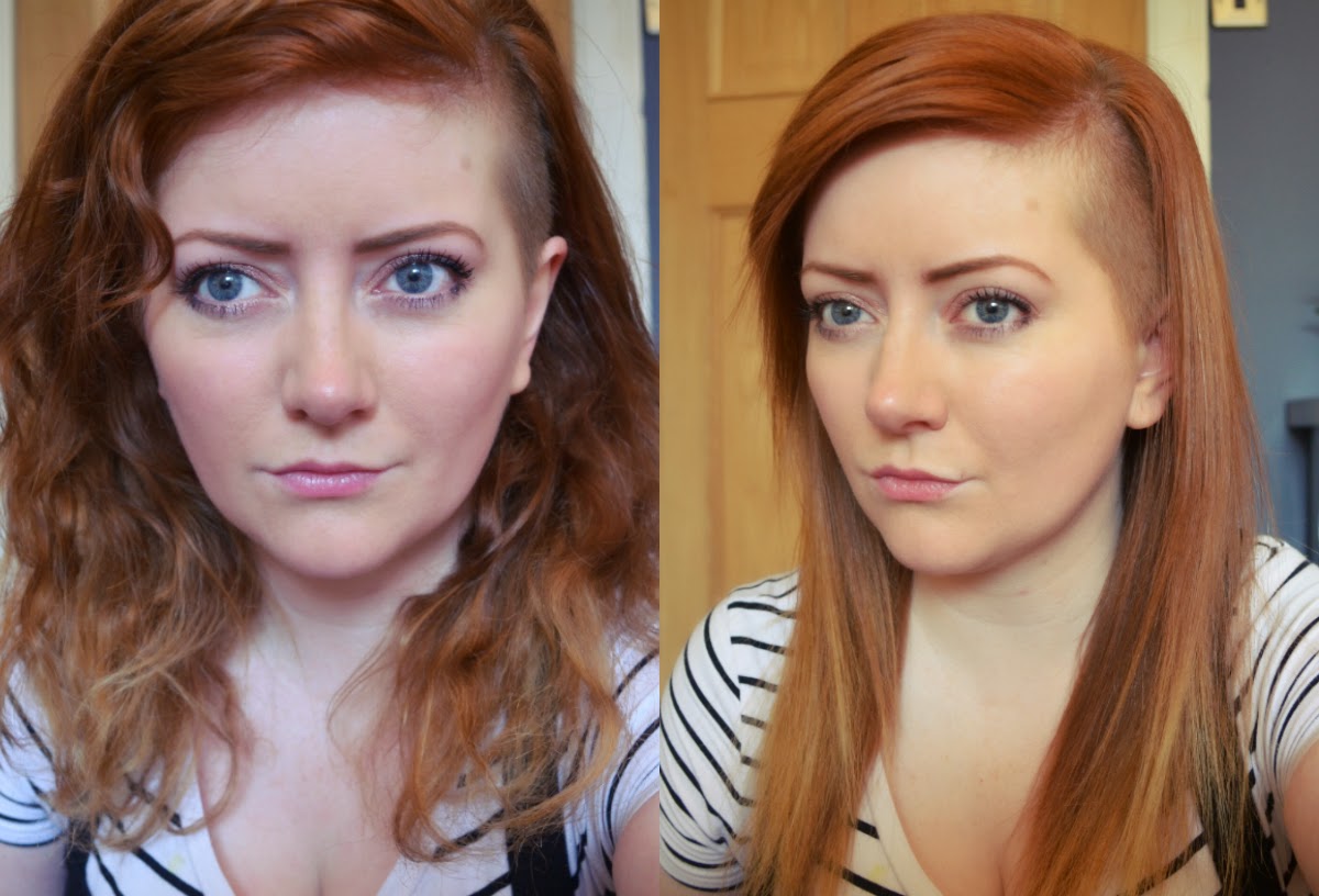 Babyliss Diamond Straighteners review before after