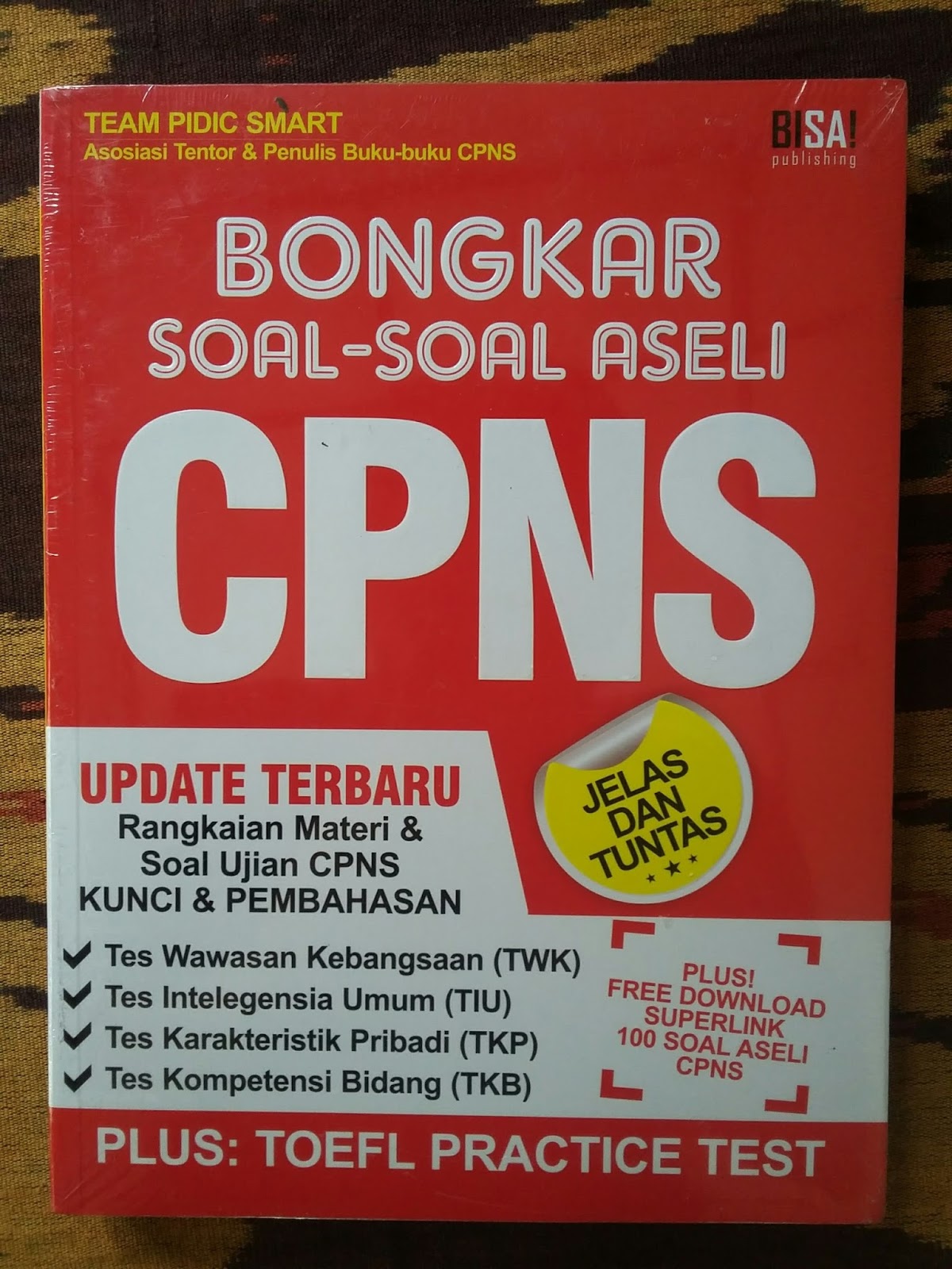 Buku Kumpulan Soal CPNS dan UN SMA Terbaik tahun 2015 DIMADIUN Buku Kumpulan Soal CPNS dan UN SMA Terbaik tahun 2015 DIMADIUN