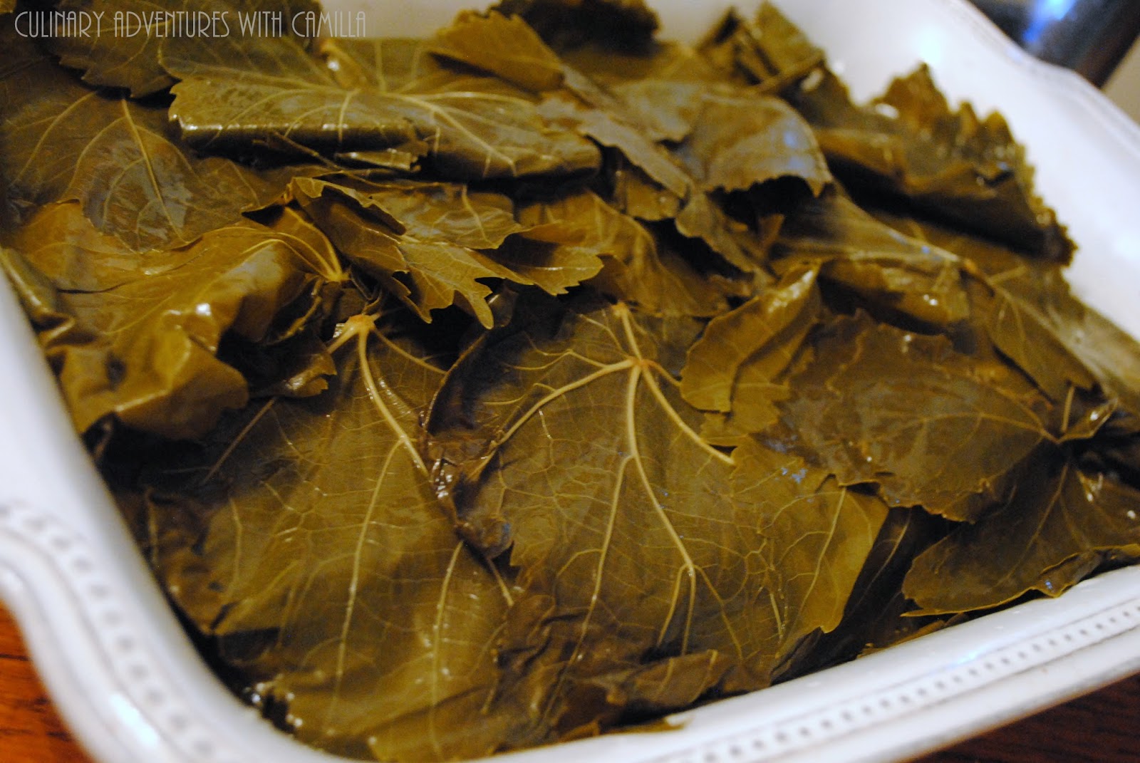 LentilChestnut Stuffed Grape Leaves for HandCraftedEdibles