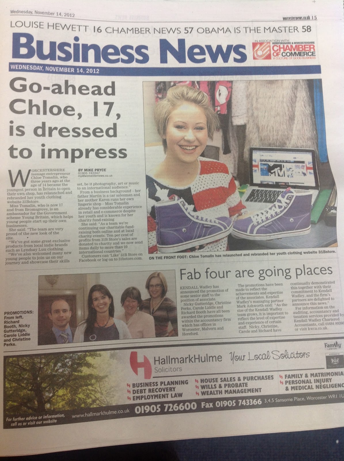 31B Store Worcester News