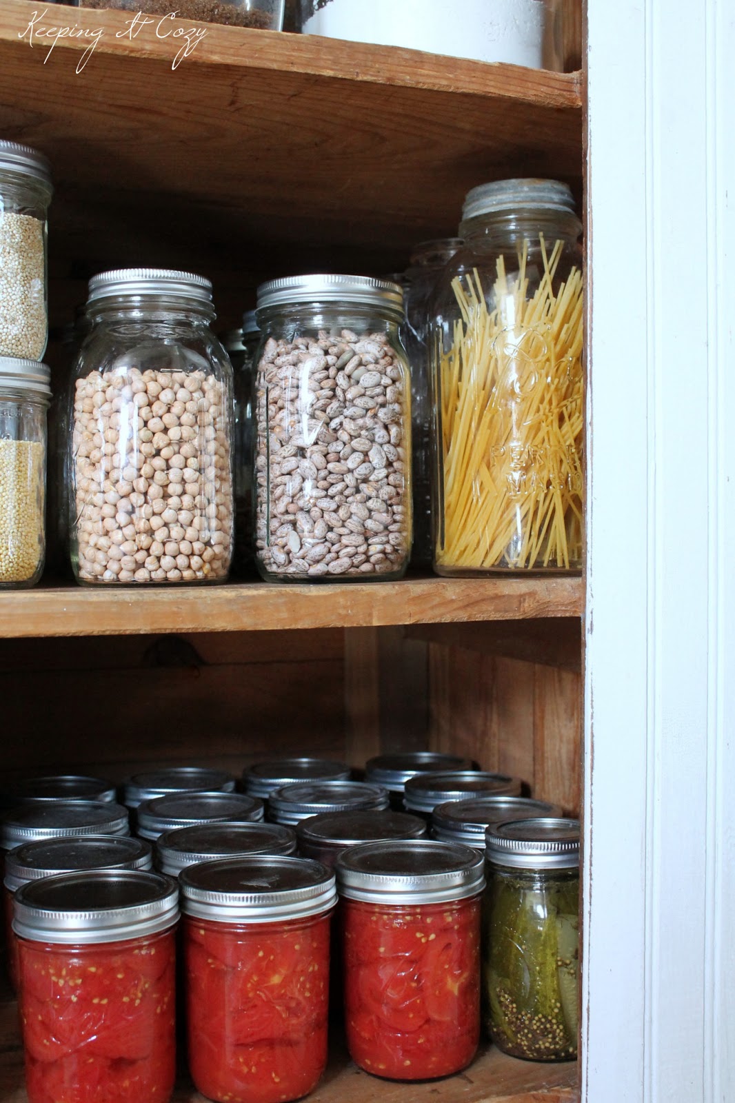 Keeping It Cozy Organizing A Pantry