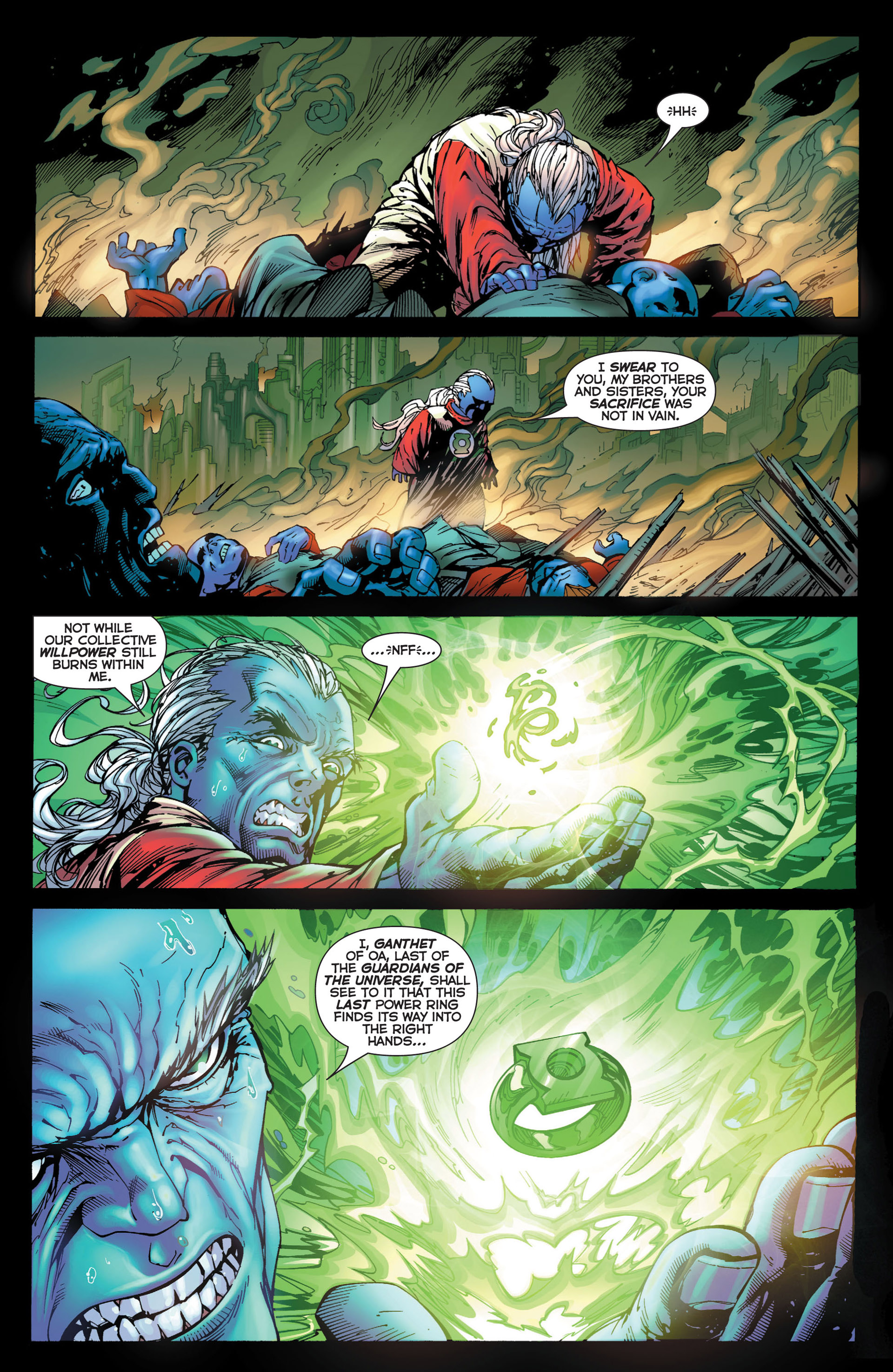 Read online Green Lantern: New Guardians comic -  Issue #1 - 4