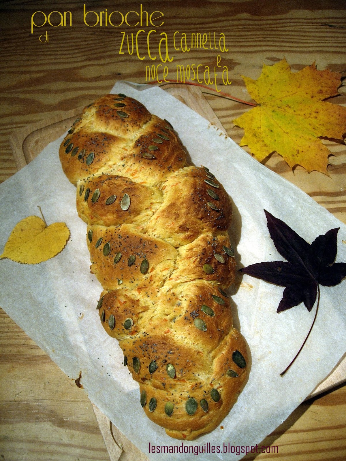 les mandonguillesapuntes de cocina pan brioche di zucca e ricotta