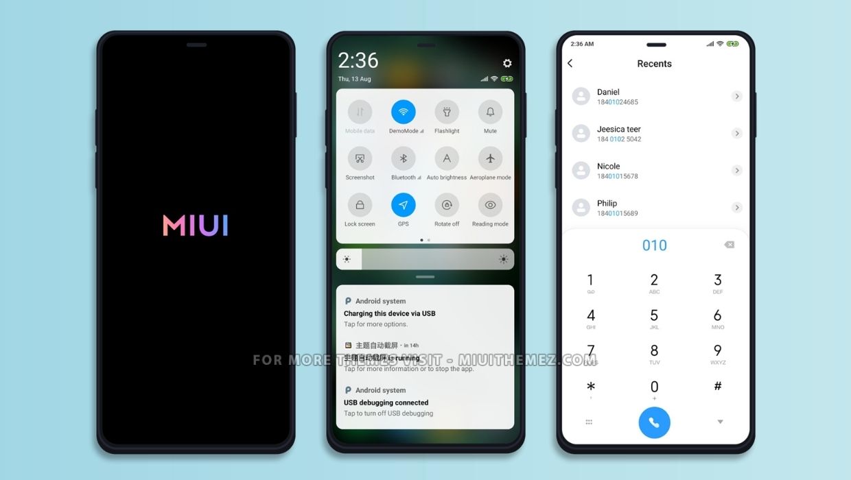 SaturnUI V11 & V12 MIUI Theme
