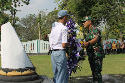 DANDIM IRUP ZIARAH HUT SRAGEN