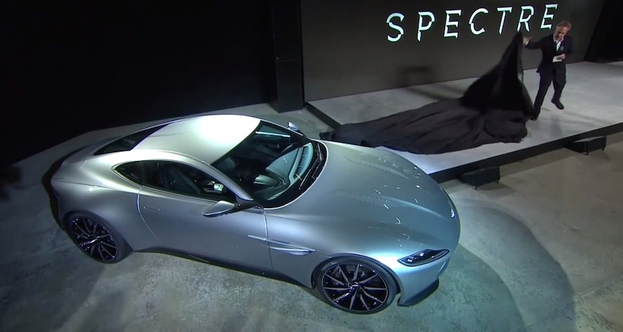 アストンマーチンが「007」の最新作に登場するボンドカー「DB10」を公開