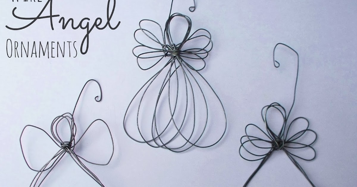 How to Make a Wire Angel Ornament - Nativity Ornament Series - Adventures  of a DIY Mom