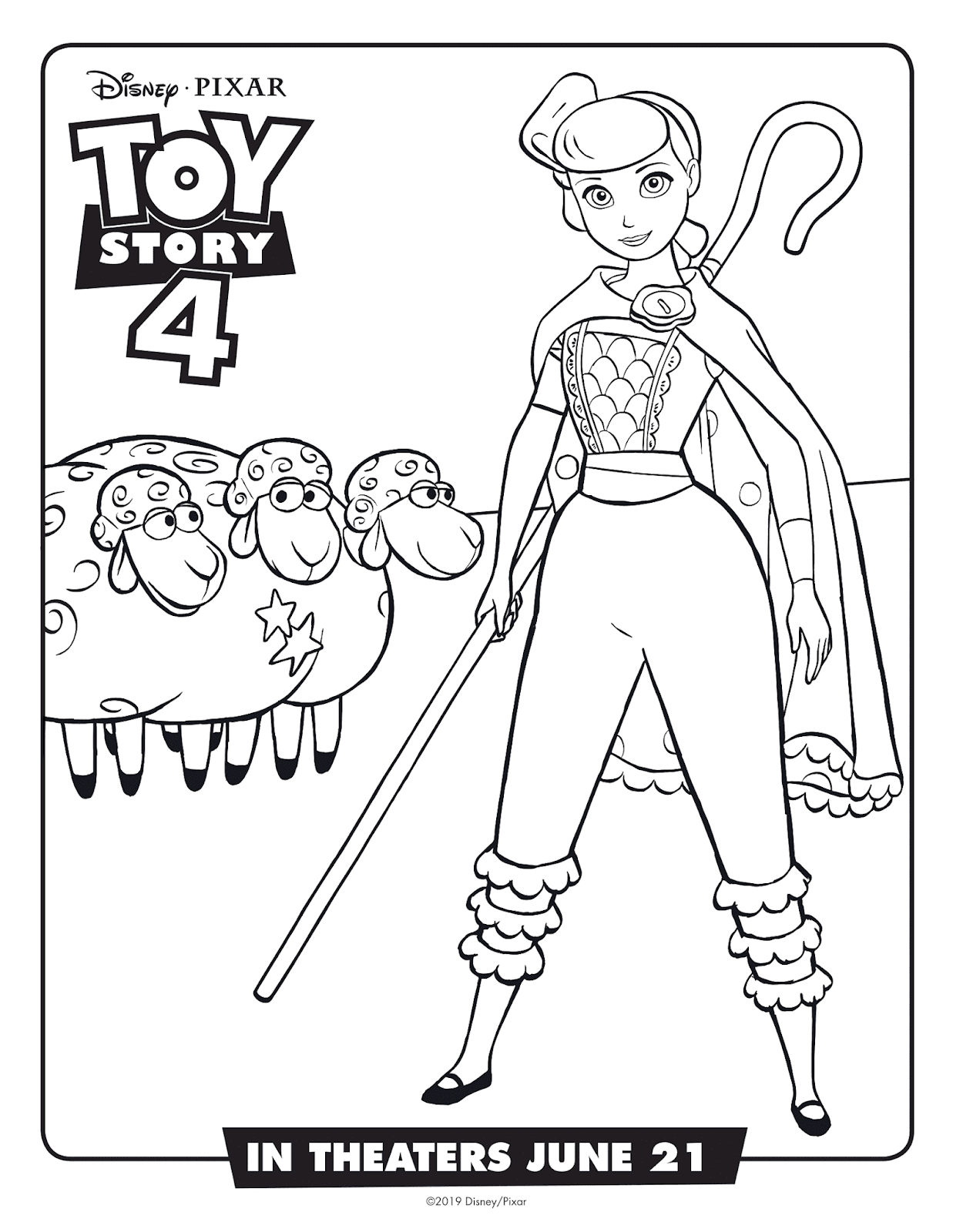 Free Disney Pixar Toy Story 4 Coloring Pages Activities
