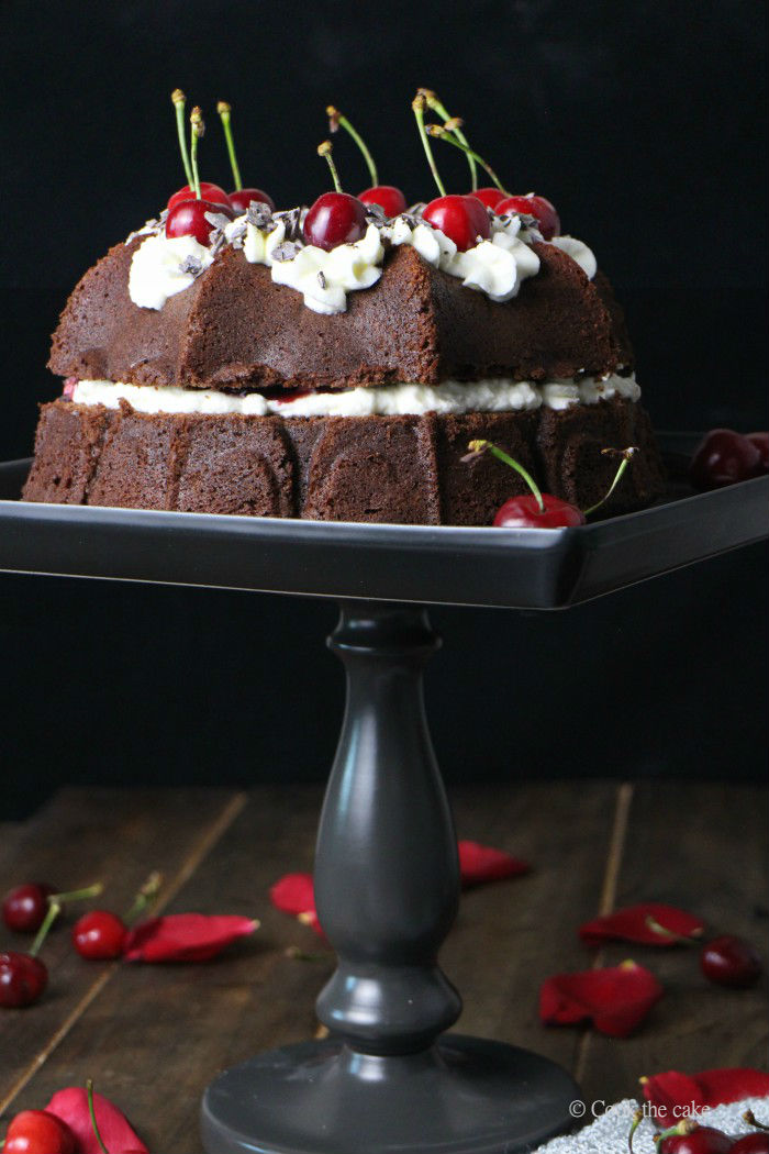 Black forest bundt cake o bundt cake selva negra - Cook the cake