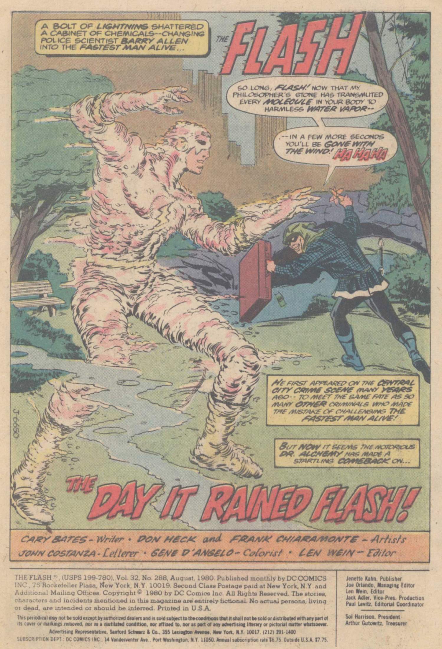 Read online The Flash (1959) comic -  Issue #288 - 3
